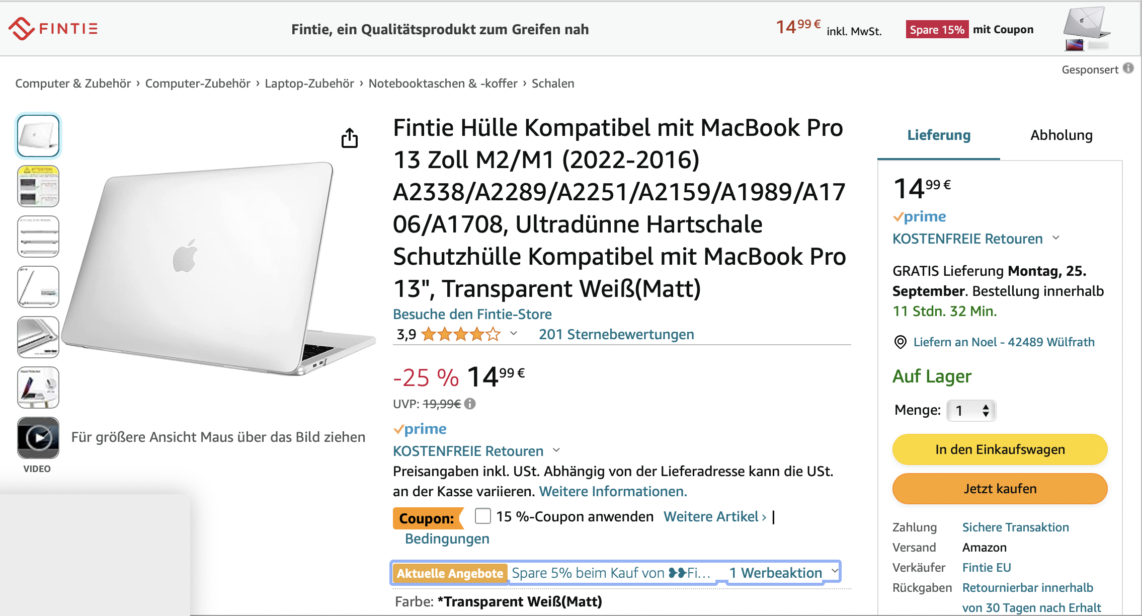 Laptop Hülle